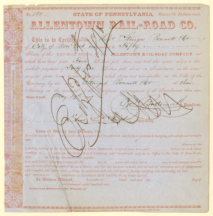 Allentown Rail-road Co.